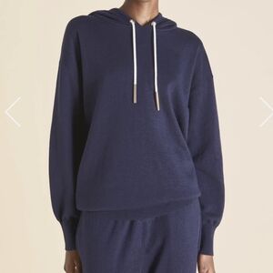 Olivia Von Halle Silk Cashmere Blend hoodie